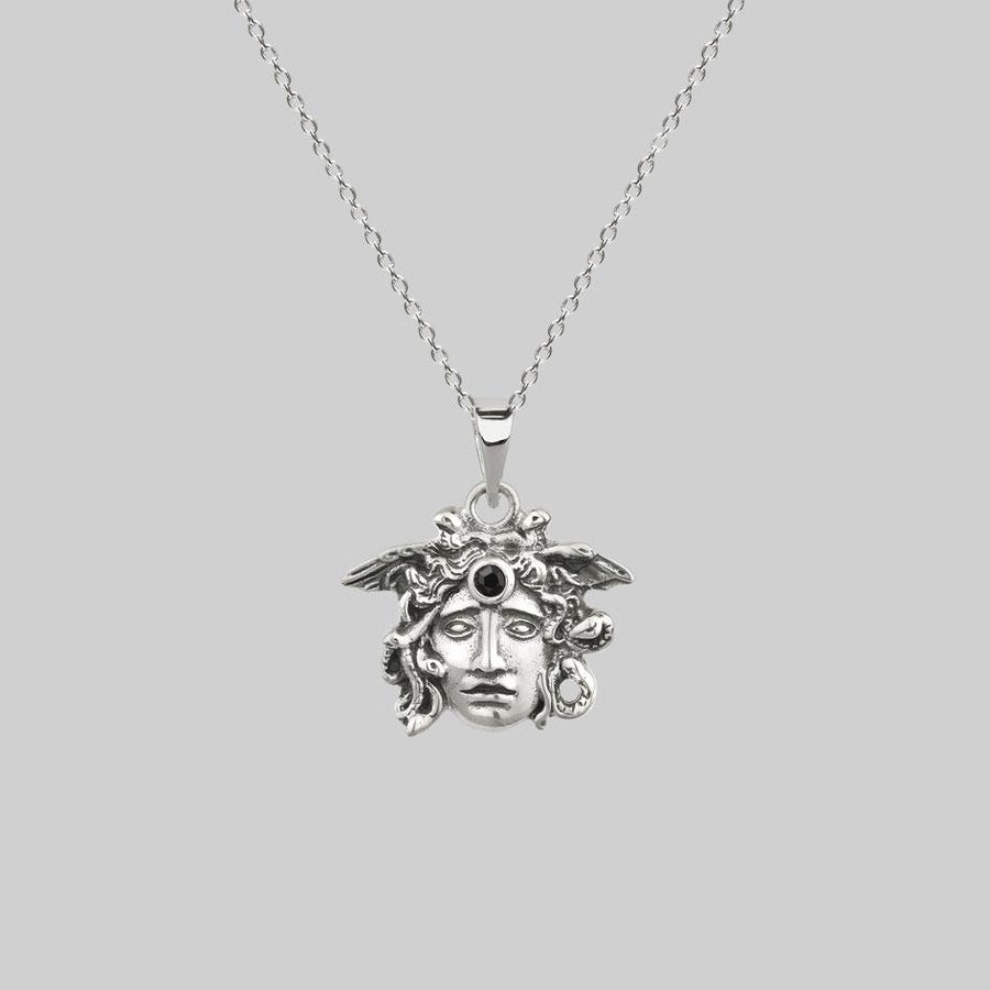 medusa head necklace