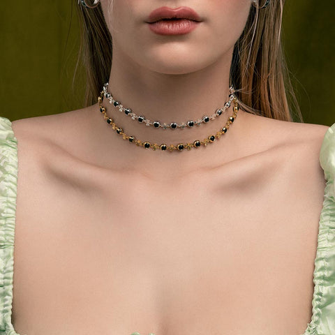 MAE. Little Rose Gold Chain Choker – REGALROSE