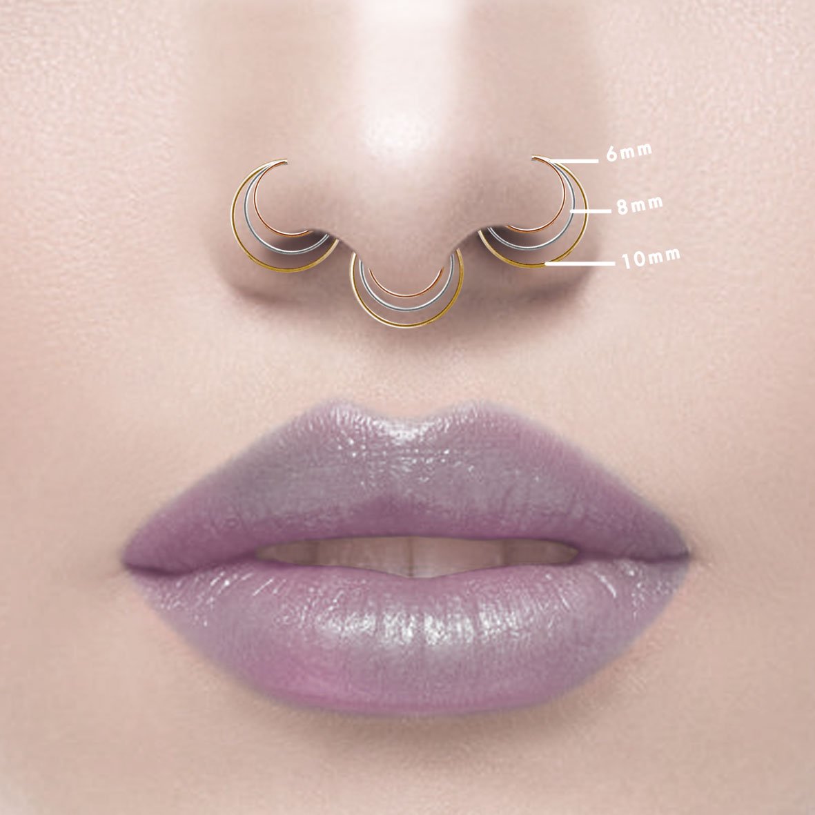 The Fine Ball Nose Ring – REGALROSE