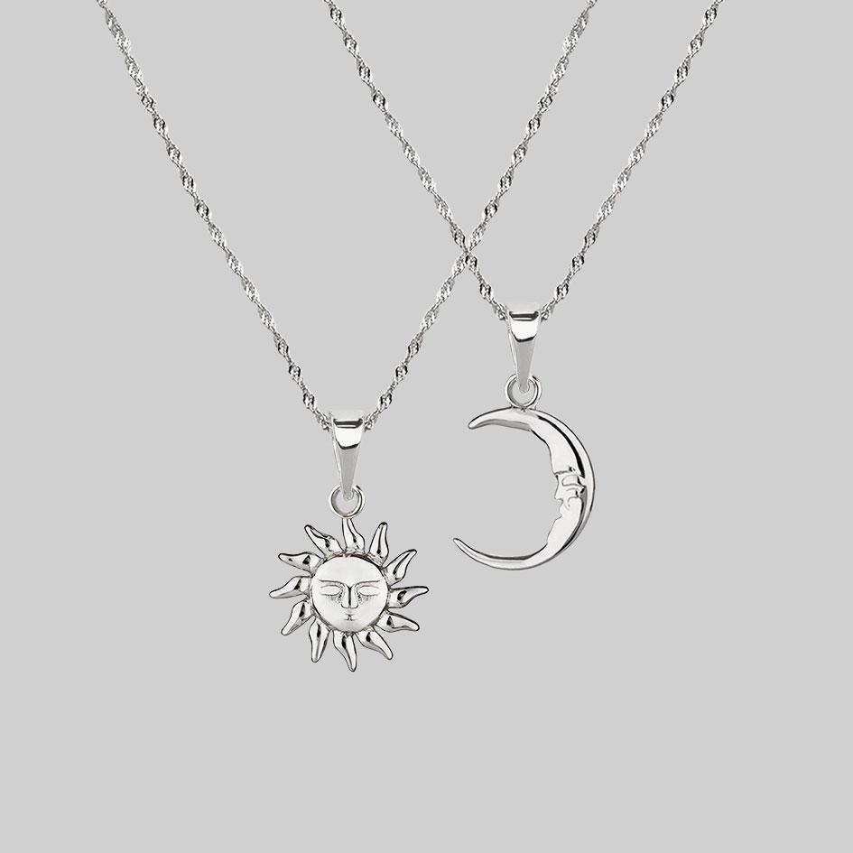 Buy Joker and Witch Pendant Magus Sun And Moon Gold Necklace Online At Best  Price @ Tata CLiQ