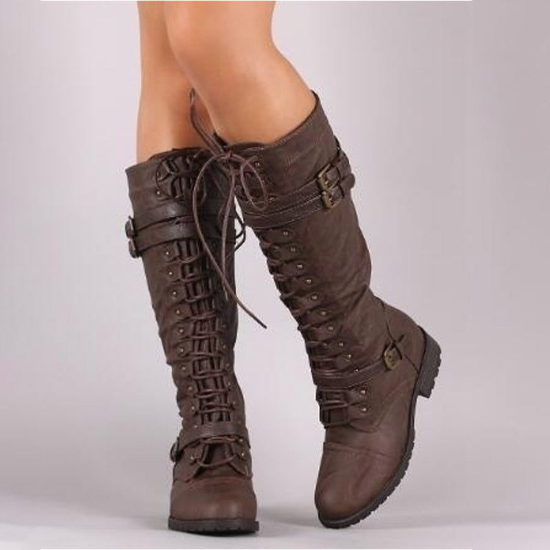 womens knee high snow boots