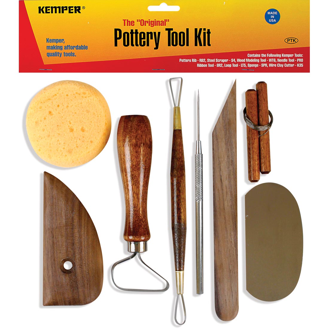 Kemper Tools Mini Ribbon Sculpting Tool Set – Rileystreet Art Supply