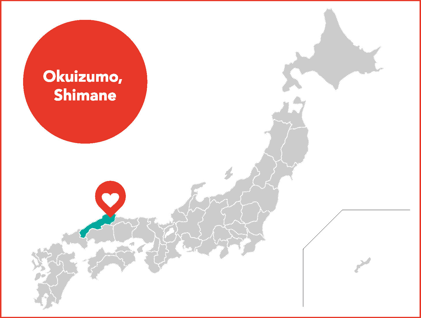 map okuizumo cho shimane japan