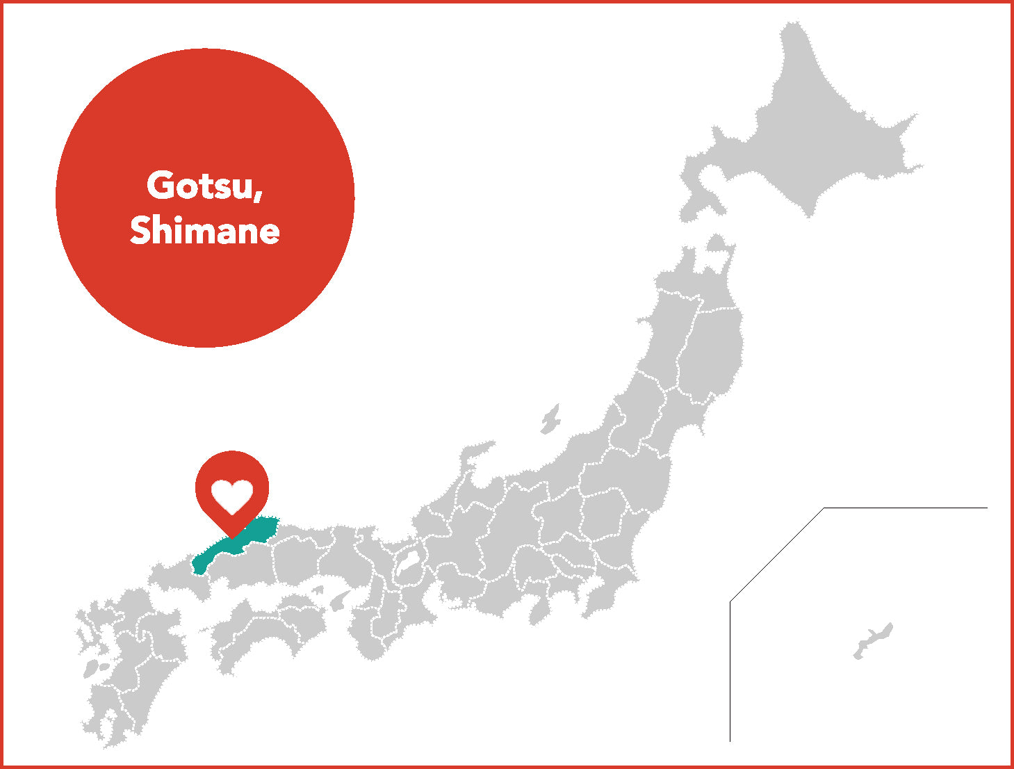 map gotsu-city shimane japan