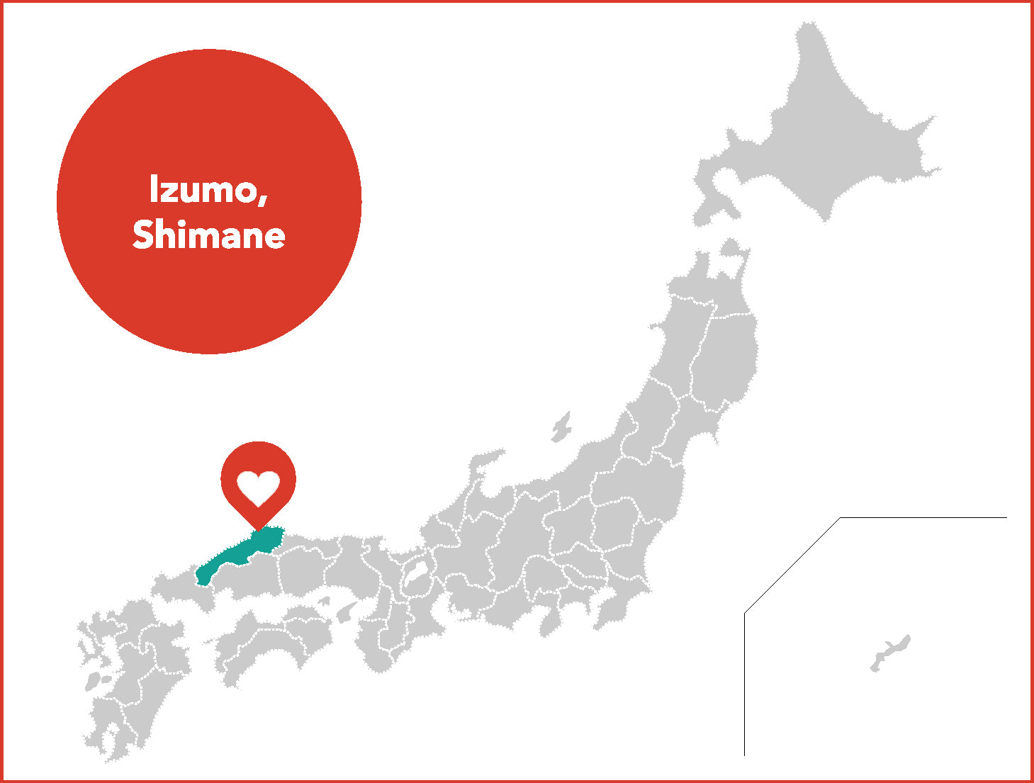 map izumo city shimane japan