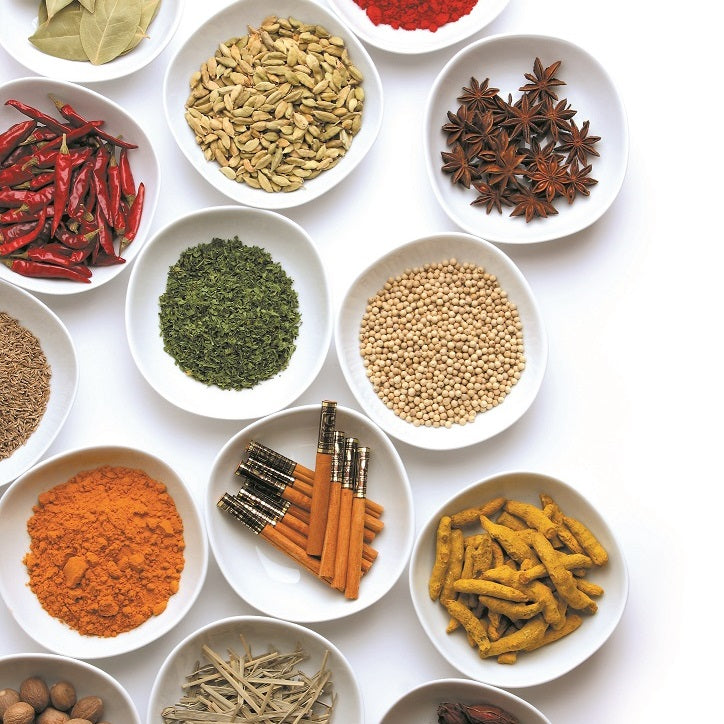 Various kinds of spices