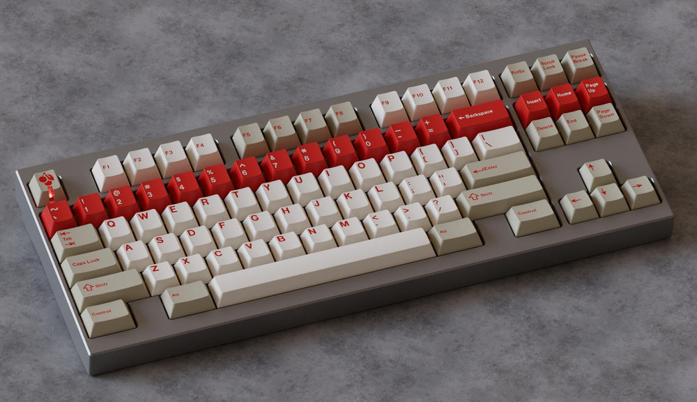 GMK Red Alert 自作キーボード キーキャップ-