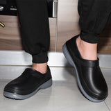 Hotel Kitchen Clogs Non-slip Waterproof Oil-proof Work Shoes Breathable Resistant Kitchen Cook Chef Shoes