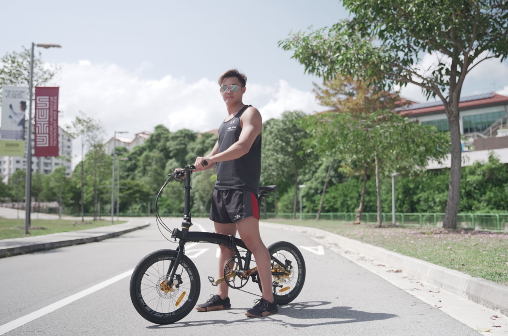 mobot folding bike