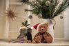 Jimmy Christmas Teddy Bear Stuffed Plush, 12 Inches