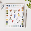 Emily Lex Birds Aquarell-Arbeitsbuch