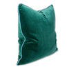 Furbish Studio Charliss Velvet Pillow - Green + Aqua