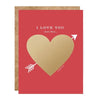 Rubbelkarte „Ich liebe dich mehr als – Liebe“.