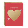 Scratch-off I Love You More Than - Love Card