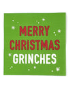 Funny Cocktail Napkins Merry Christmas Grinches - 20ct