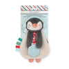 Peluche + Mordedor Holiday Itzy Lovey™: Pingüino