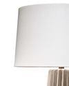 Jamie Young Cream Pleated Table Lamp