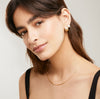 Tini Lux Large Charlotte Pearl Stud Earrings