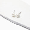 Tini Lux Large Charlotte Pearl Stud Earrings