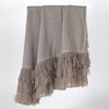 Couture Dreams Chichi Flax Linen with Cascading Tulle Petal Throw