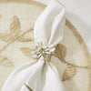 Joanna Buchanan Dragonfly napkin rings, opal, set of two