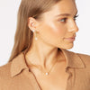 Tini Lux Large Charlotte Pearl Stud Earrings