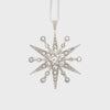 Joanna Buchanan Deco snowflake hanging ornament, crystal