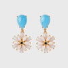 Joanna Buchanan Daisy earrings, turquoise