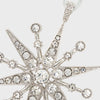 Joanna Buchanan Deco snowflake hanging ornament, crystal
