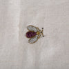 Joanna Buchanan Embroidered sparkle bee table runner