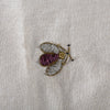 Joanna Buchanan Embroidered sparkle bee table runner