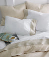 Peacock Alley Mandalay Linen Cuff Sheet Set