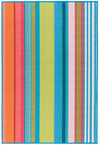 Dash &amp; Albert Mellie Stripe Multi Waschbarer Teppich
