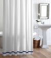 Peacock Alley Pique II Tailored Shower Curtain