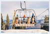 Gray Malin Chairlift Pups, Aspen 