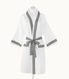 Peacock Alley Soprano Trim Sateen Bathrobe