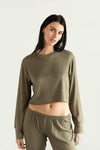 Sunday Citizen Cosset Cropped Sweatshirt