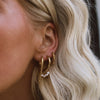 Tini Lux Jane Hoop Earrings