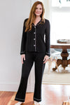 Amber Classic Button Front Bamboo Pajama Set