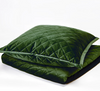 Ann Gish Velvet Coverlet Set - Pine