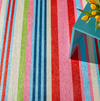 Dash & Albert Beach Stripe Multi Machine Washable Rug