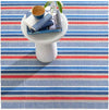 Dash & Albert Always Greener Blue/Red Indoor/Outdoor Rug