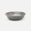 Blue Pheasant Marcus Tapered Serving Bowl, Cement Glaze
