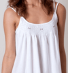 Jacaranda Living Chrissy White Cotton Nightgown