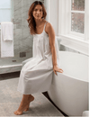 Jacaranda Living Chrissy White Cotton Nightgown