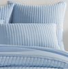 Pine Cone Hill Cozy Cotton French Blue Quilted Sham