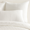 Pine Cone Hill Cozy Cotton Ivory Quilted Sham