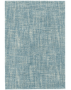 Dash & Albert Crosshatch Aegean Wool Micro Hooked Rug