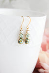 Peridot Green Earrings