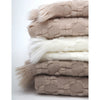 Pom Pom at Home Delphine Oversized Throw in Taupe